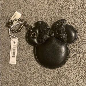 Disney x Coach Minnie Mouse head bag charm